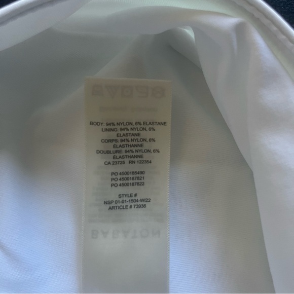 Babaton Aritzia White Bodysuit - Picture 14 of 14